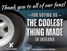 Hoosier Tire Named Coolest Thing Made in Indiana